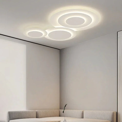 plafonnier led moderne pour décoration intérieure et luminaires design - vue 4 sur 16