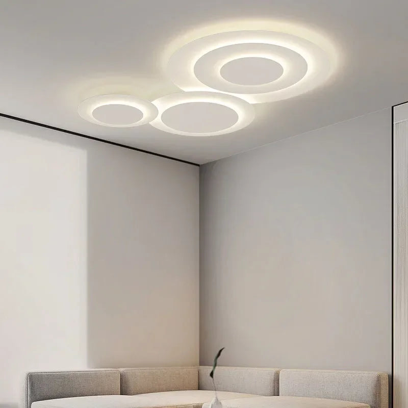 plafonnier led moderne pour décoration intérieure et luminaires design - vue 4 sur 16