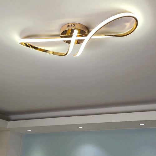 lustre moderne en métal pour intérieur élégant et contemporain - vue 5 sur 6