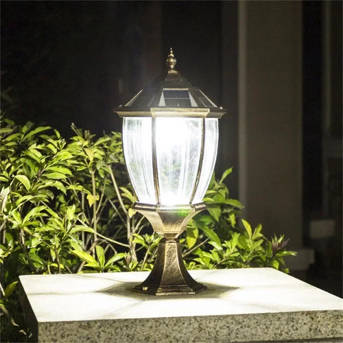 applique murale solaire extérieure led étanche pour jardin et cour - vue 4 sur 12