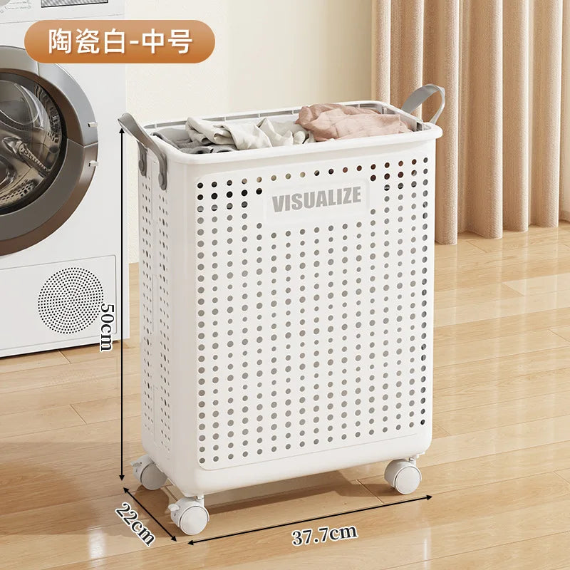 panier de rangement pliable imitation rotin pour jouets et linge - vue 12 sur 12