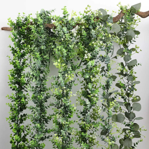 décoration de mariage plantes suspendues en vignes artificielles - vue 3 sur 13