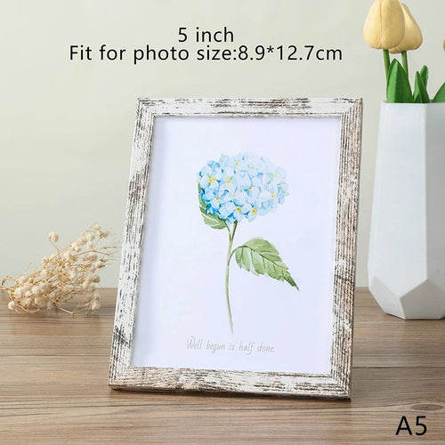 cadre photo en bois suspendu pour décoration et cadeau - vue 18 sur 18