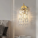 applique murale led en cristal pour intérieur élégant