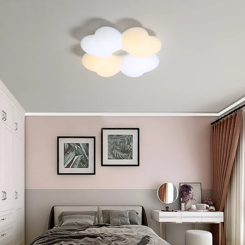 lustre à pétales nordique romantique pour une ambiance chaleureuse - vue 6 sur 10