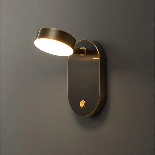 applique murale nordique en laiton lampe moderne à led pour intérieur - vue 5 sur 13