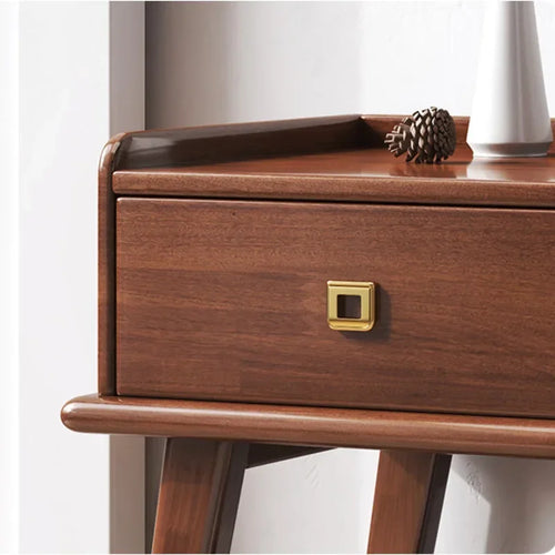 armoire à chaussures en bois avec tiroirs et banc intégré - vue 5 sur 7
