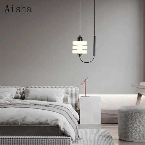 lustre en verre design nordique pour décoration intérieure élégante - vue 2 sur 7