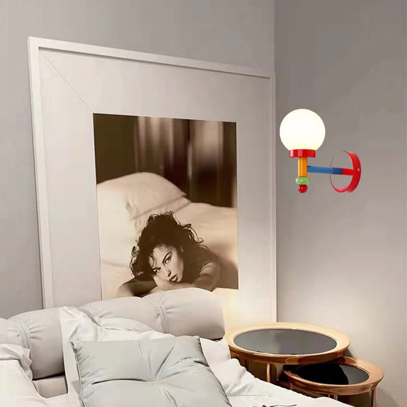 lustre moderne en métal et verre pour foyer restaurant - vue 4 sur 11