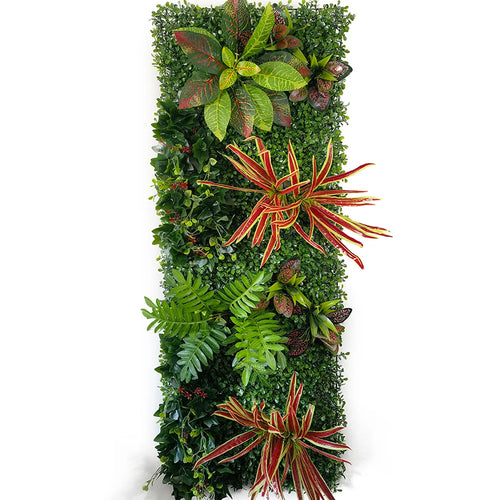 décoration murale artificielle herbe chlorophytum pour jardin et événements - vue 18 sur 23