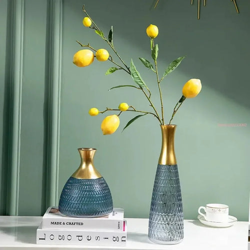 vase en verre décoratif pour arrangements floraux modernes - vue 3 sur 16