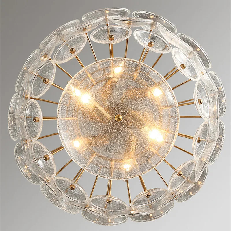 lustre led design nordique moderne de luxe intérieur - vue 5 sur 9
