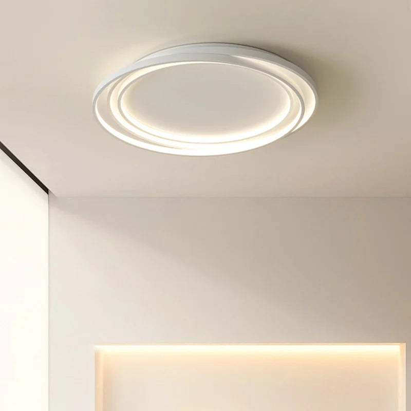 plafonnier led ultra mince lustre moderne intérieur - vue 5 sur 22