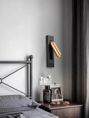 applique murale led rotative avec interrupteur pour lecture