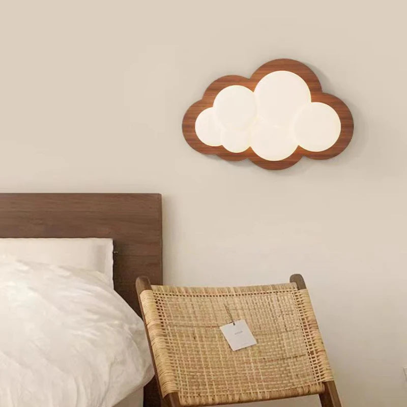applique murale nuage décorative pour chambre d'enfant - vue 3 sur 10
