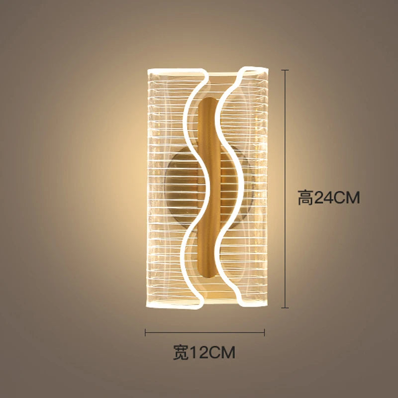 applique murale led moderne pour décoration intérieure élégante - vue 8 sur 9