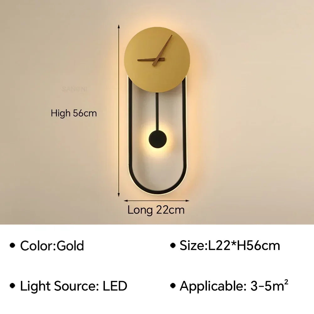 applique murale moderne à led pour décoration intérieure élégante - vue 15 sur 23