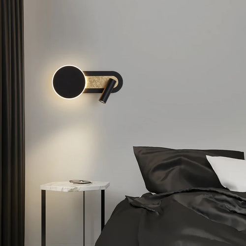 Applique murale led moderne pour hôtel avec interrupteur - vue 2 sur 8
