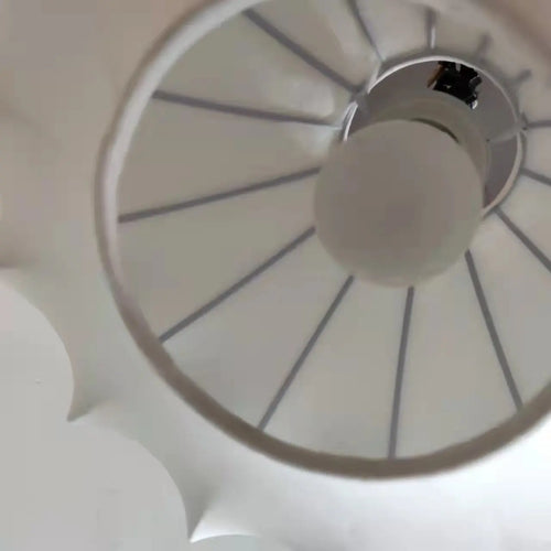lustre en soie nordique pour décoration intérieure élégante - vue 4 sur 6