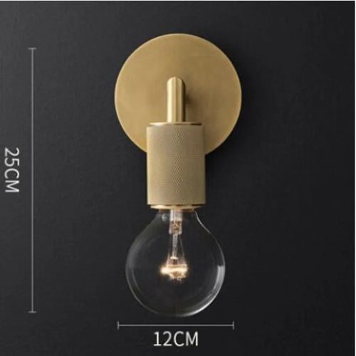 applique murale à led avec abat-jour en verre et métal - vue 22 sur 21