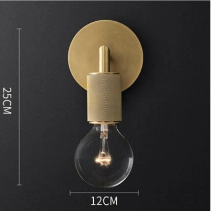 applique murale à led avec abat-jour en verre et métal - vue 21 sur 21