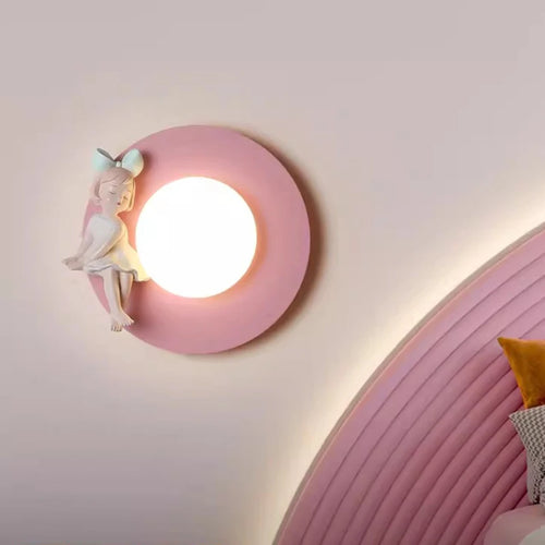 applique murale lumineuse pour chambre de fille moderne et chaleureuse - vue 2 sur 18