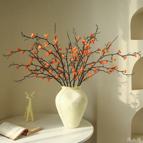 plantes artificielles de houx pour décoration florale et table - vue 2 sur 9