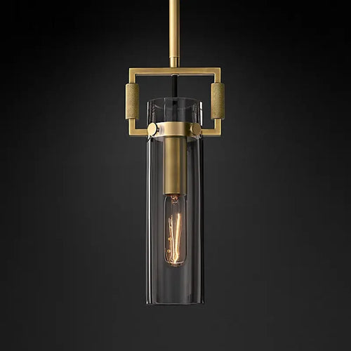 suspension en verre rétro américain style luxe décoratif - vue 2 sur 18