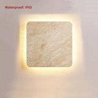 Applique murale led étanche carré décoratif pour villa