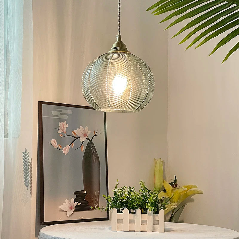 lustre design en verre pour décoration intérieure créative - vue 3 sur 5