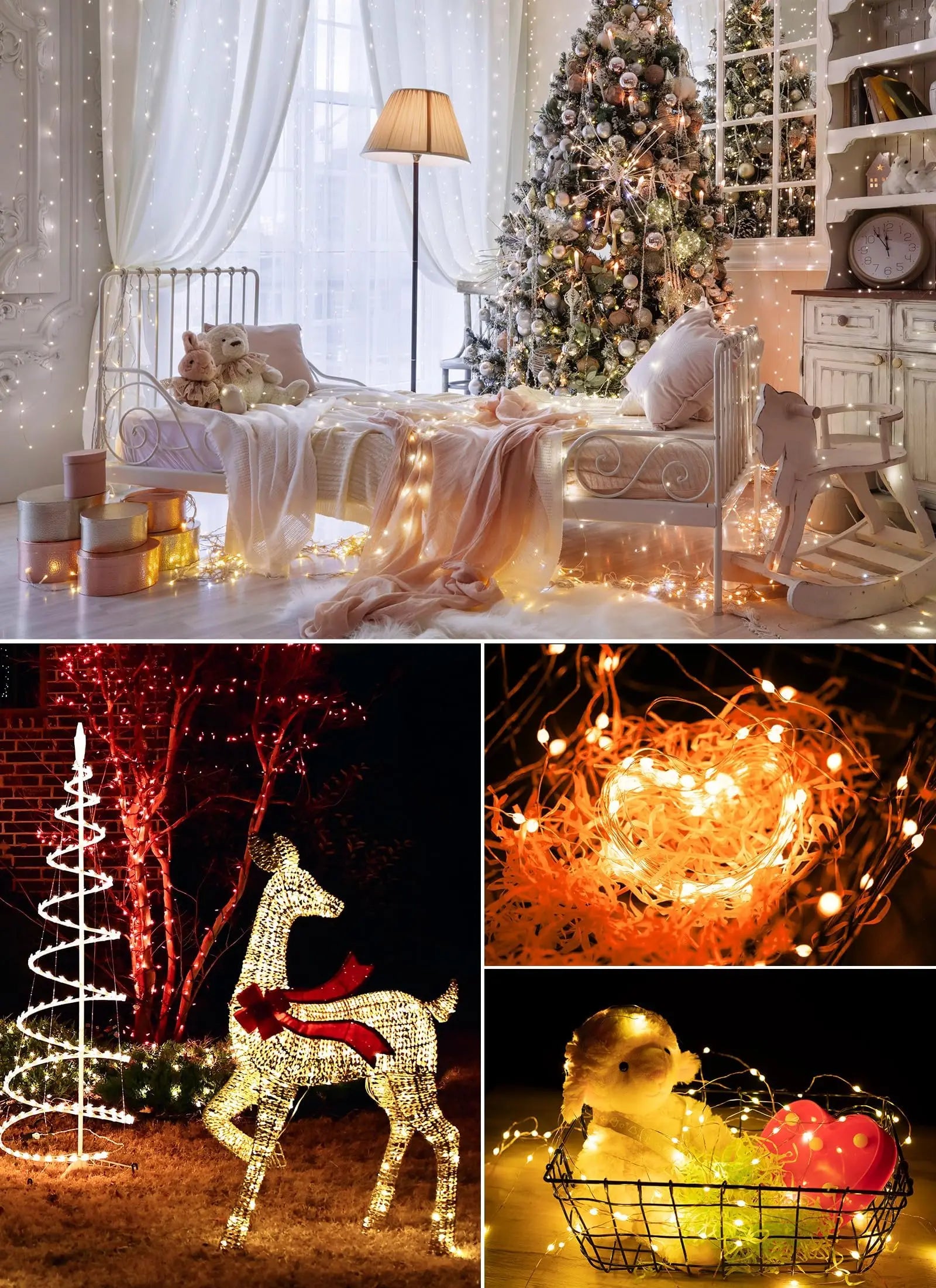 guirlande lumineuse à led avec télécommande pour fêtes et événements - vue 6 sur 6