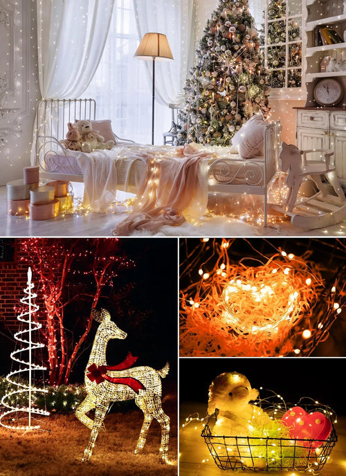 guirlande lumineuse à led avec télécommande pour fêtes et événements - vue 6 sur 6