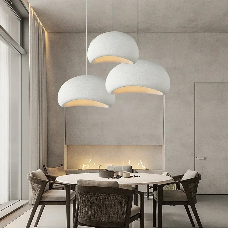 suspension japonaise wabi-sabi design simple pour intérieur - vue 4 sur 30