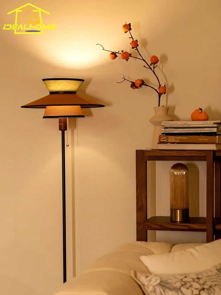 lampadaire ambiance chaleureuse design français pour décoration intérieure - vue 4 sur 9