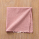 Serviette de table coton lavé style classique réutilisable