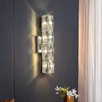 applique murale led en cristal k9 éclairage de luxe moderne