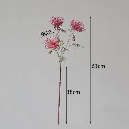 fleurs artificielles leucospermum pour décoration de mariage - vue 7 sur 10