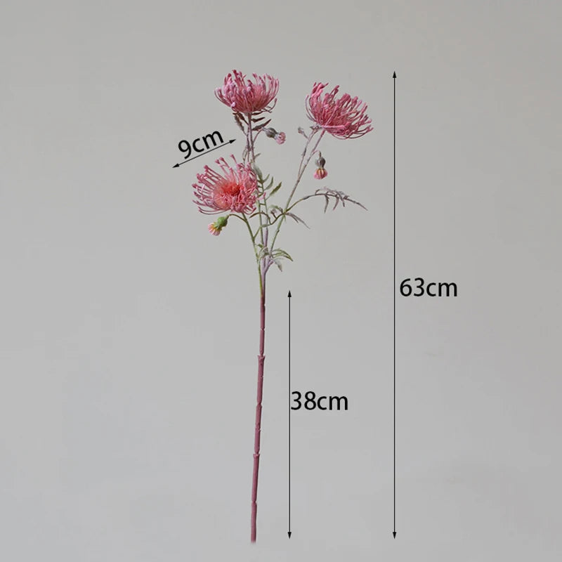fleurs artificielles leucospermum pour décoration de mariage - vue 6 sur 10