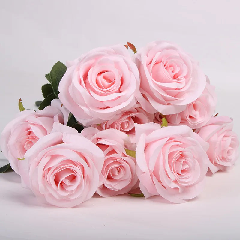 bouquet de roses artificielles pour mariage et décoration intérieure - vue 22 sur 27