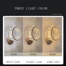 applique murale led moderne en cristal de luxe