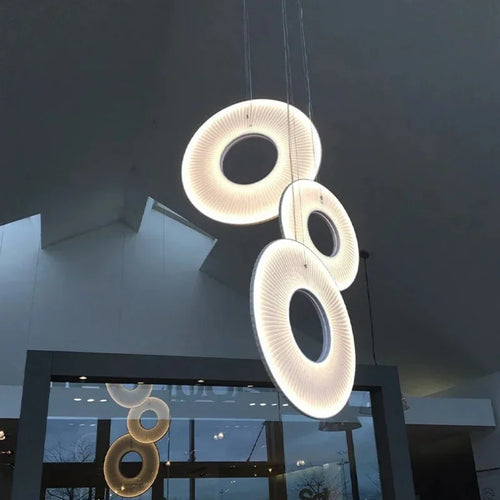 suspension moderne en tissu design pour intérieur élégant - vue 2 sur 15