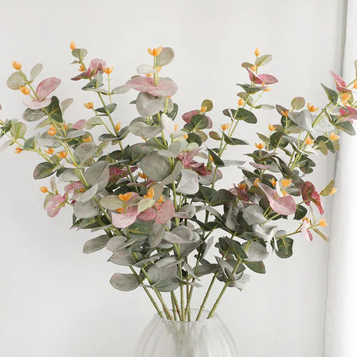 feuilles d'eucalyptus artificielles pour décoration intérieure et extérieure - vue 3 sur 8