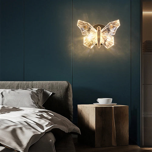 Applique murale LED papillon nordique - vue 4 sur 7
