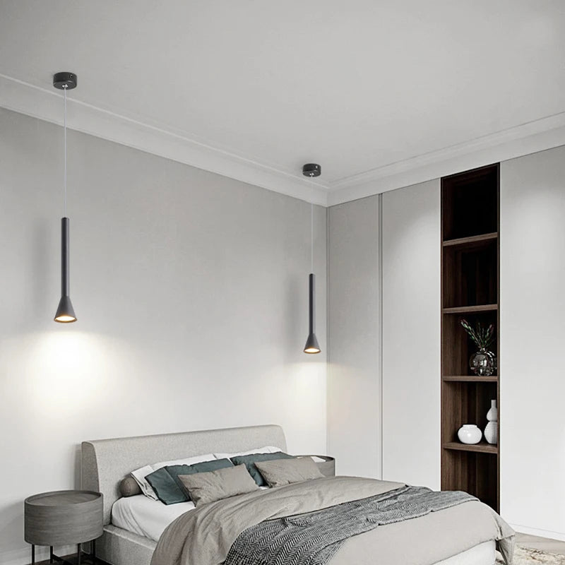 suspension led moderne pour un éclairage décoratif intérieur - vue 6 sur 8
