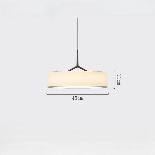 suspension moderne italienne à led pour intérieur minimaliste