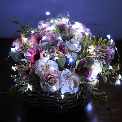 guirlande lumineuse led 300 leds décoration de fête mariage noël - vue 5 sur 14