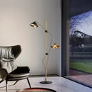 lampadaire moderne avec haut-parleur design luxe réglable