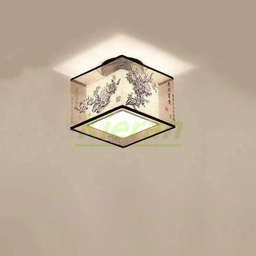 plafonnier led moderne simple lotus oiseau pour hôtel ktv - vue 25 sur 30