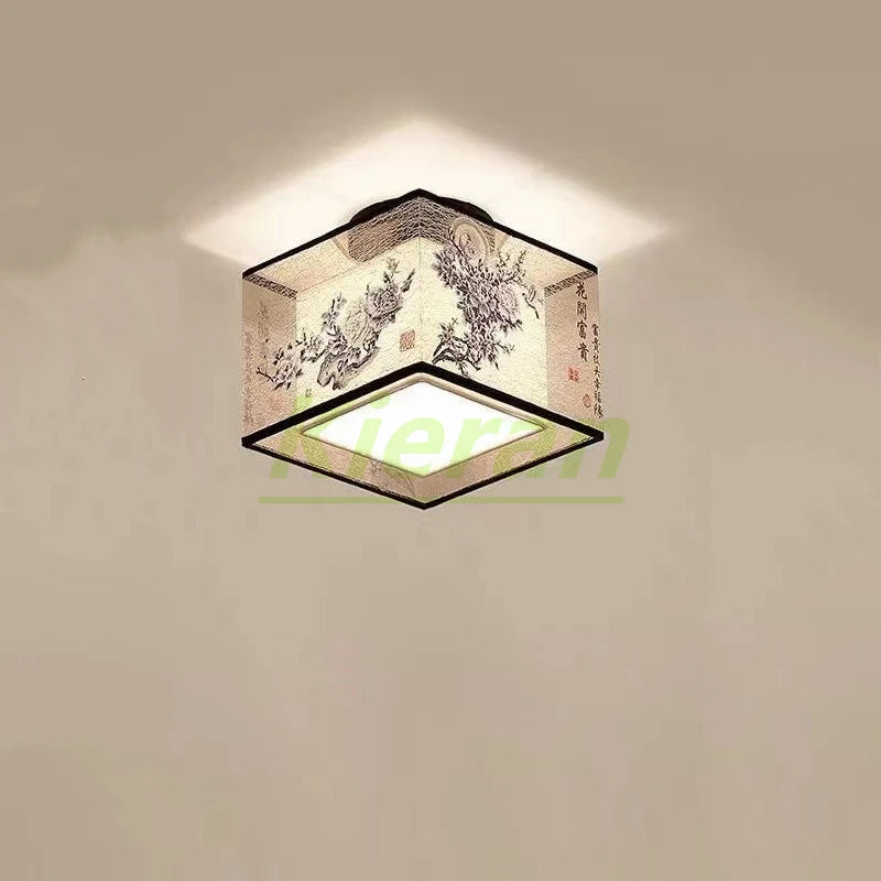 plafonnier led moderne simple lotus oiseau pour hôtel ktv - vue 24 sur 30
