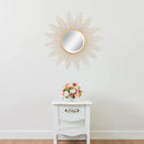 miroir décoratif en métal pour décoration murale créative
